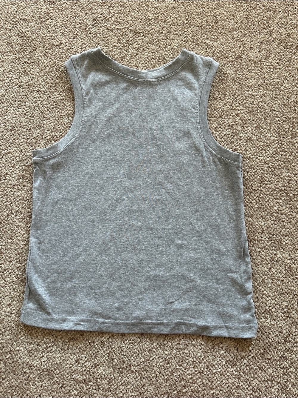 Urban Rebel Grey Sleeveless Tank Top